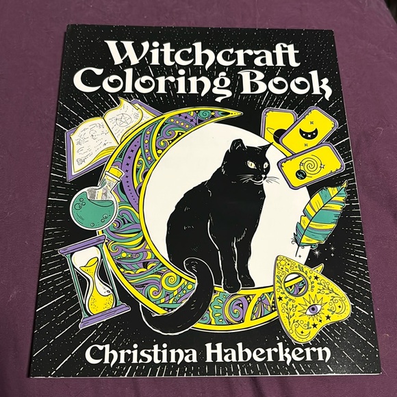 WITCHCRAFT COLORING BOOK - Picture 1 of 2